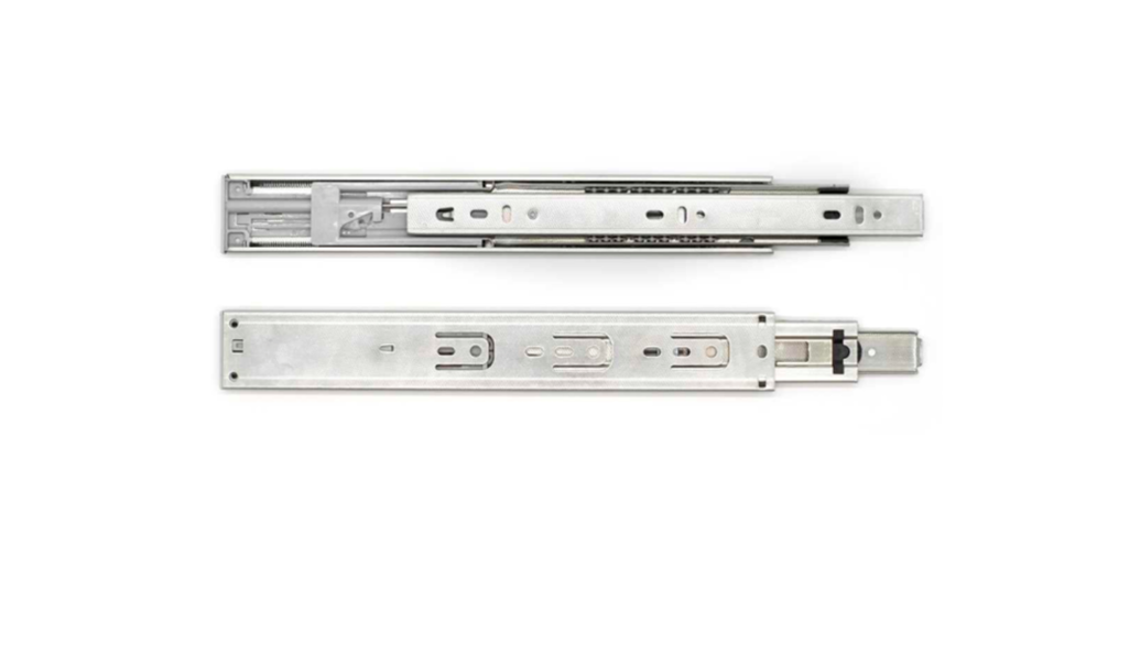 Направляющие шариковые полного выдвижения Soft-Close 45х450 мм цинк GELONY