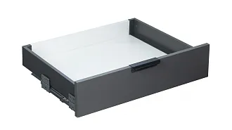  - Комплект ящика 84х500 Soft-Close, графит, полн. выдвиж., Slimbox Evolution AKS
