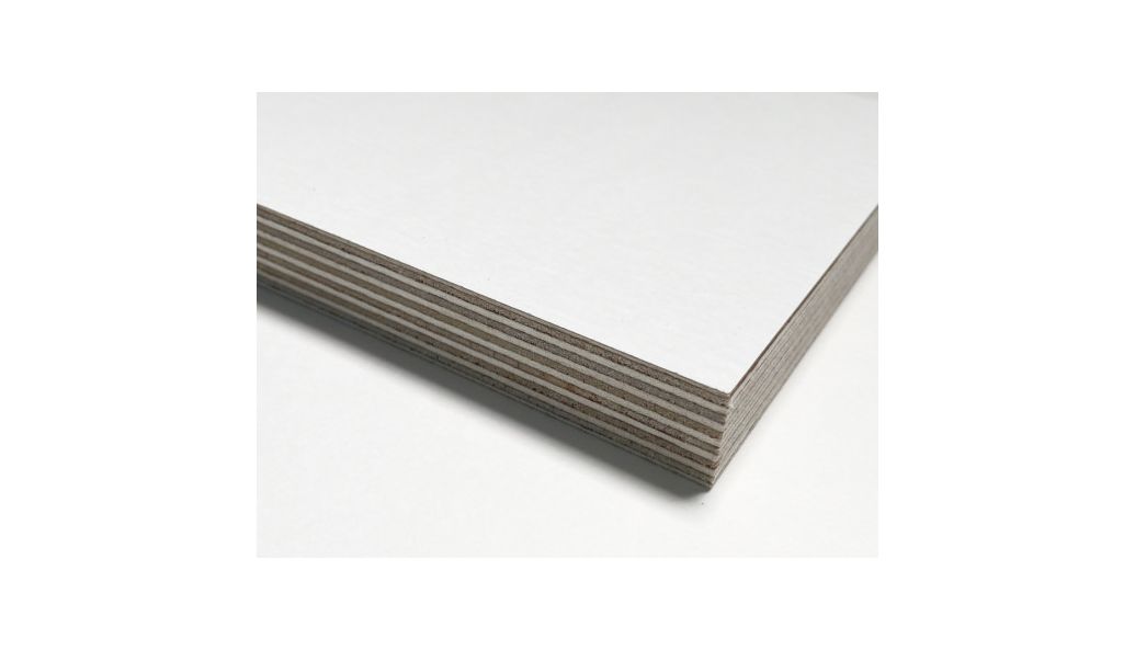 Фанера БЕЛЫЙ (PLYWOOD) BIRCH WBP WHT/WHT 220/220 1265*2530*16 мм M/M