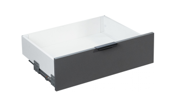  - Комплект ящика 116х500 Soft-Close, белый, полн. выдвиж., Slimbox Evolution AKS