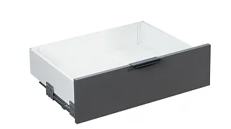  - Комплект ящика 116х500 Soft-Close, белый, полн. выдвиж., Slimbox Evolution AKS
